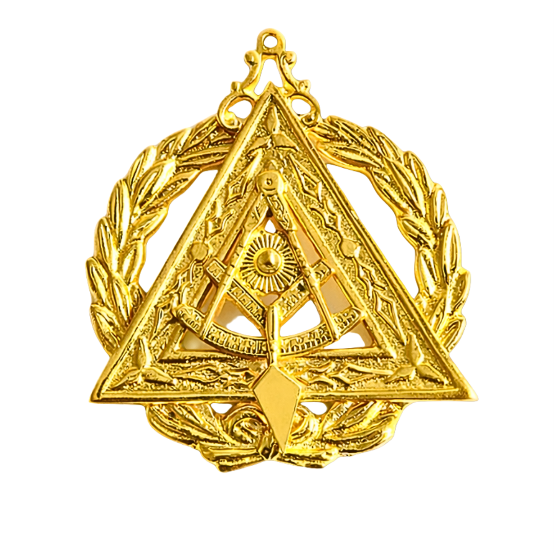 Past Grand Illustrious Master Council Collar Jewel - Gold Plated