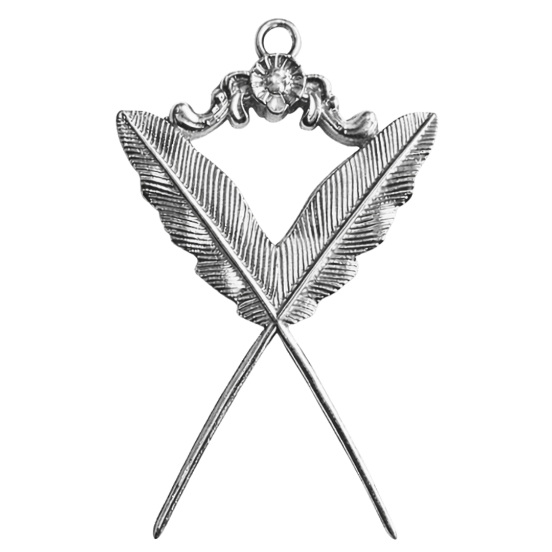 Secretary Blue Lodge Officer Collar Jewel