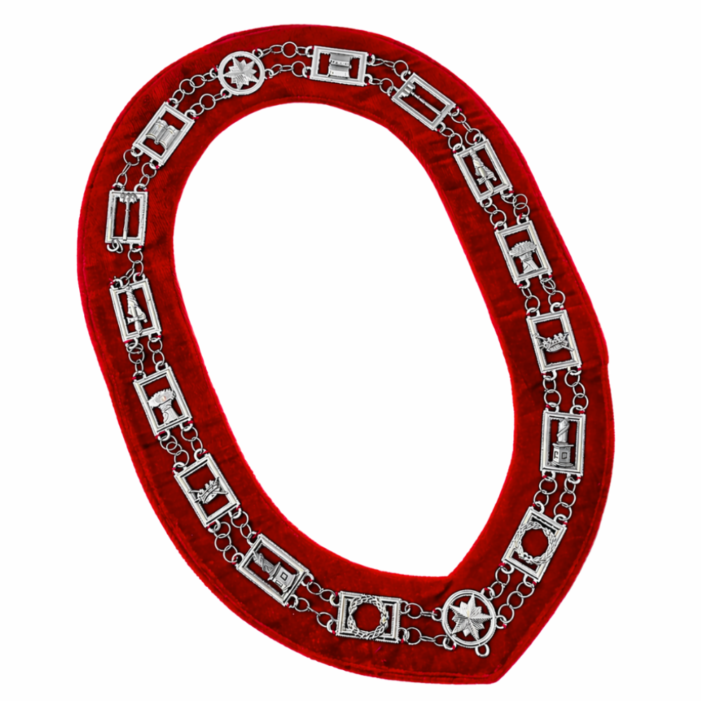 Masonic Amaranth Chain Collar