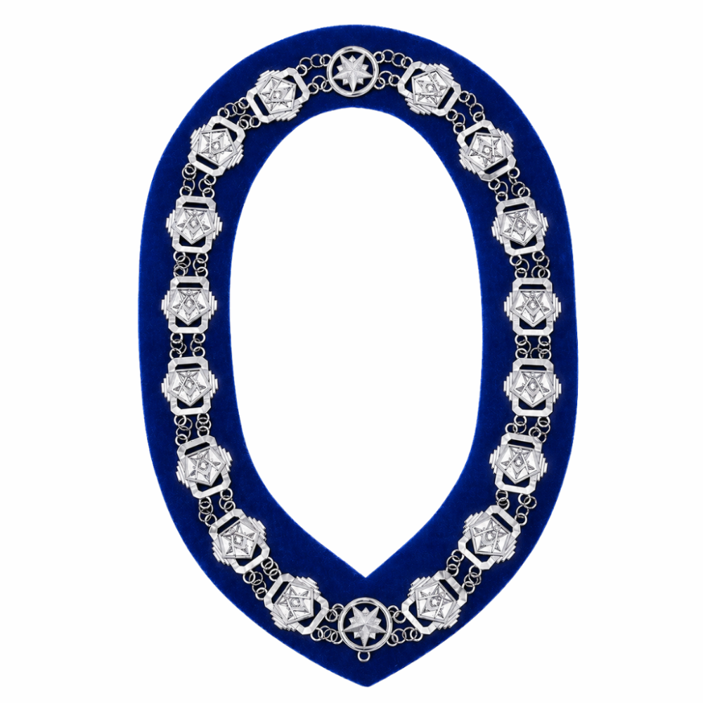 OES Chain Collar - Silver Plated