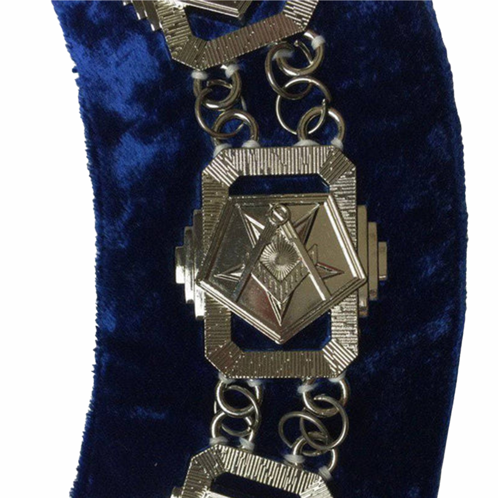 OES Chain Collar - Silver Plated