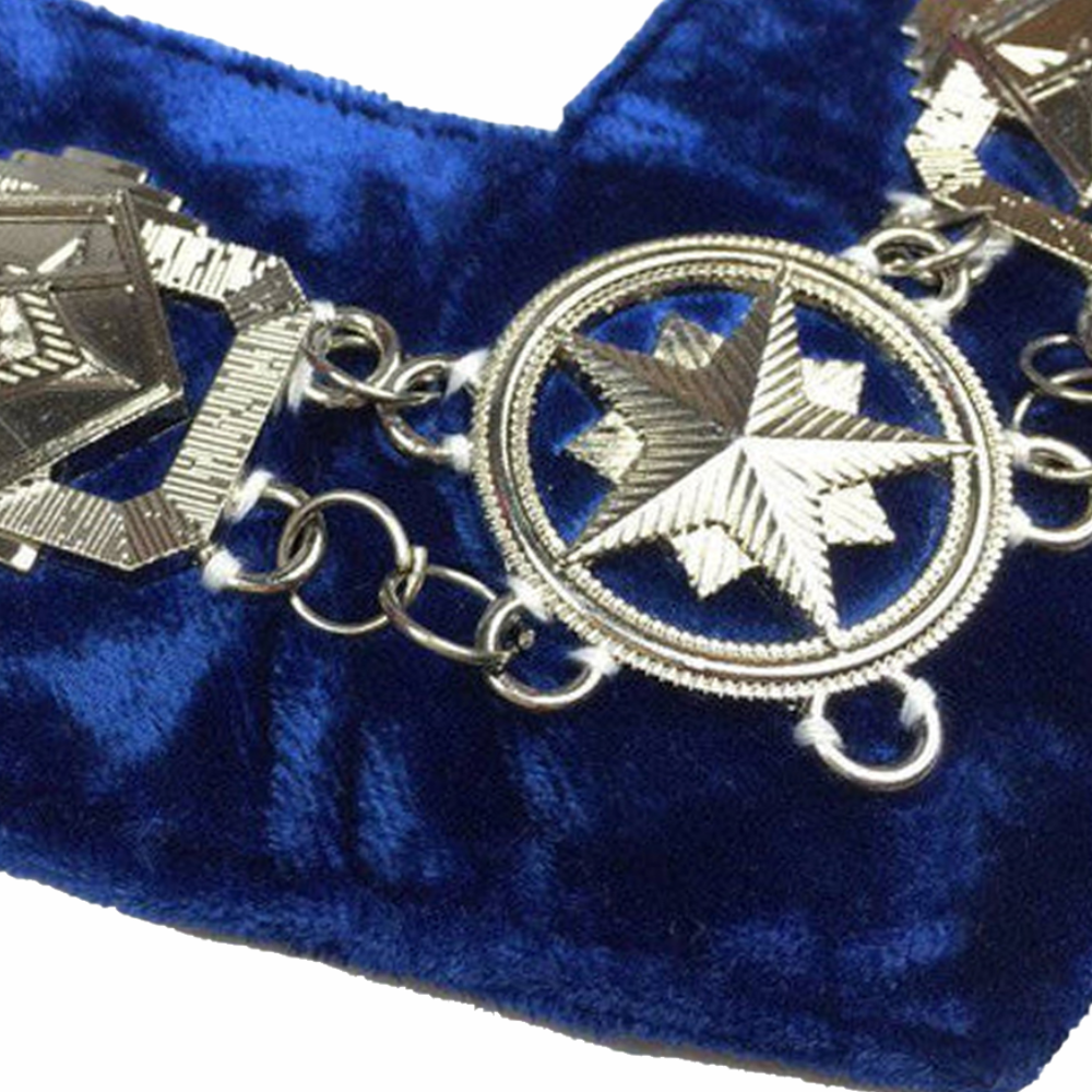 OES Chain Collar - Silver Plated