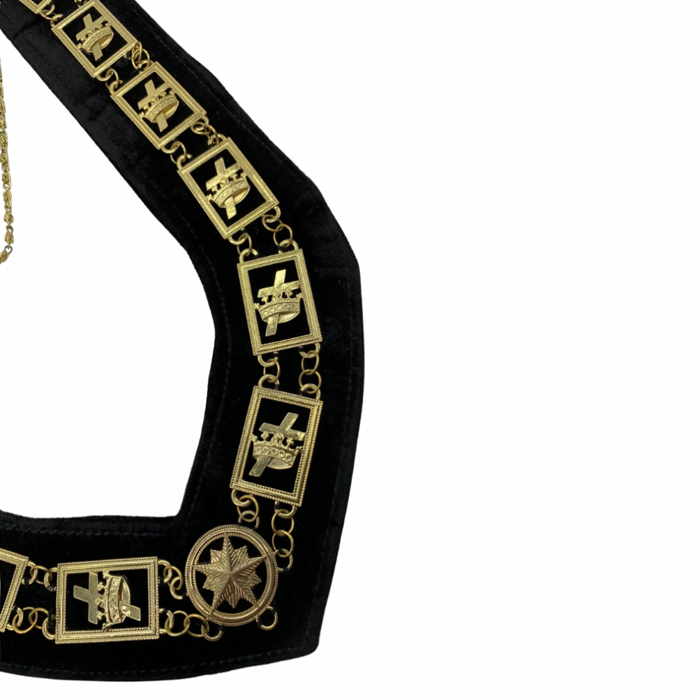 Knights Templar Commandery Chain Collar