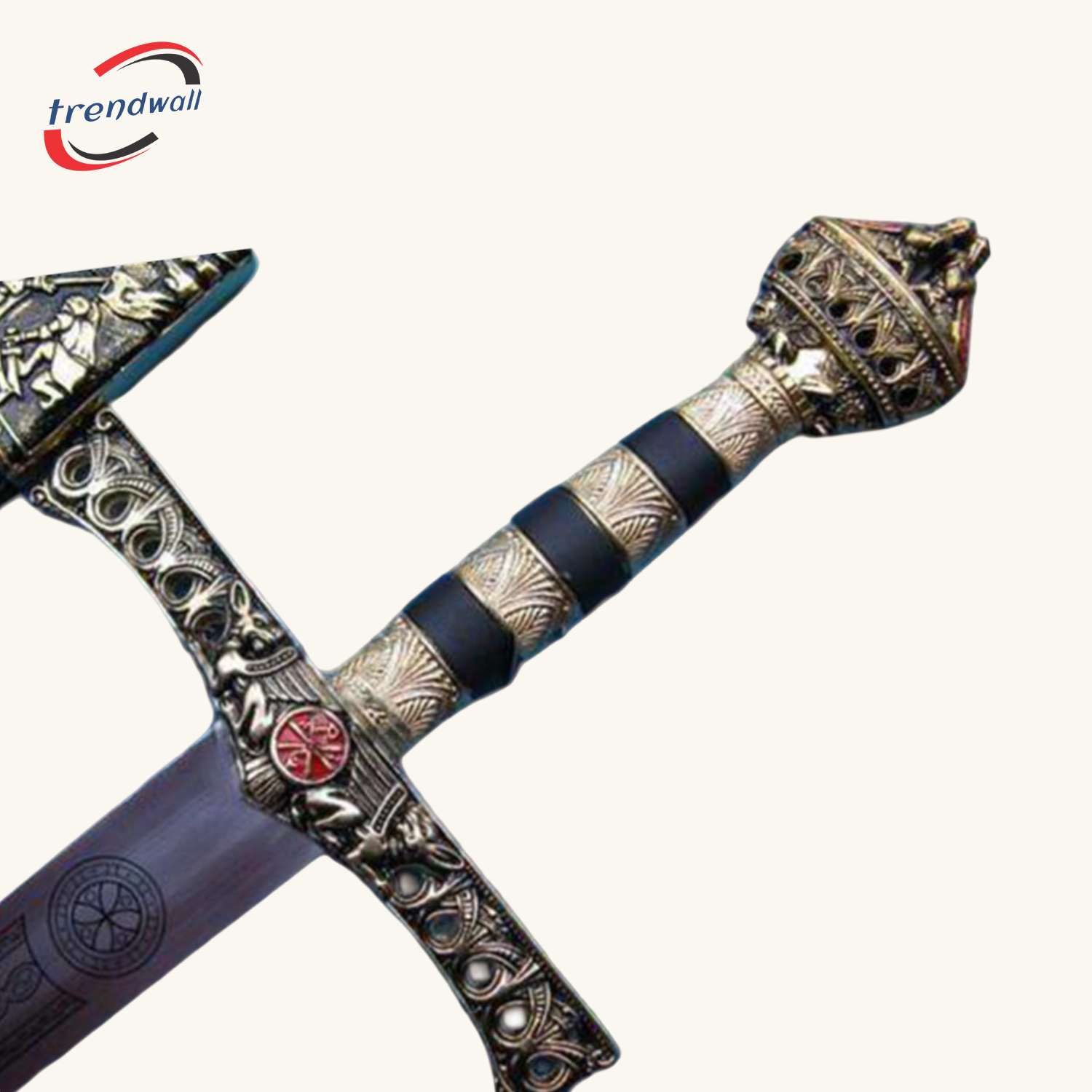 Knights Templar Commandery Sword - Mio Cid Anointed + Totem Engravings