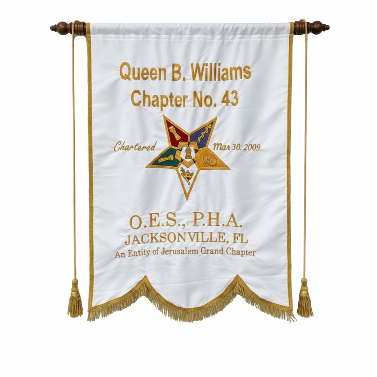 Masonic OES Banner