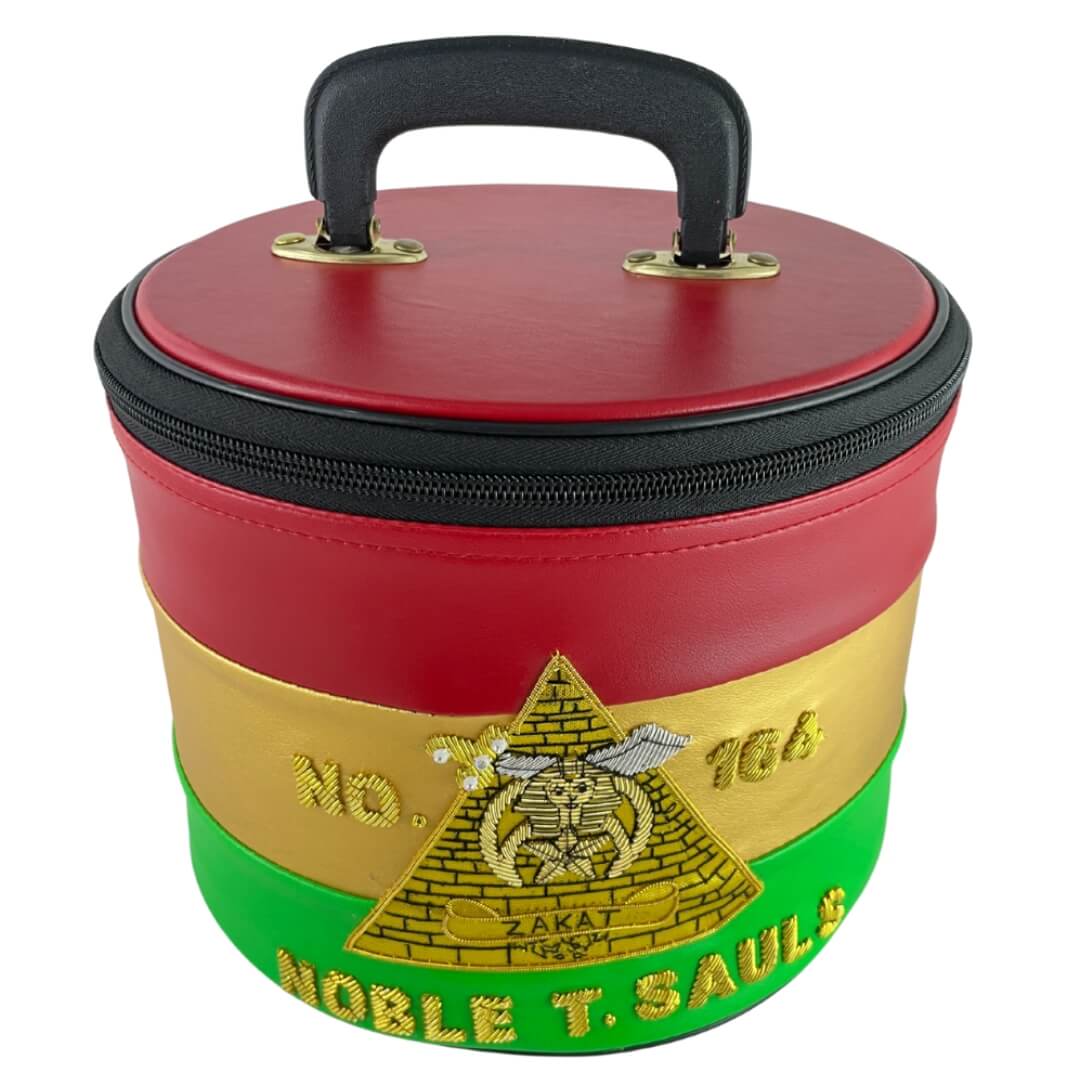 Shriner Fez Case Tri Color