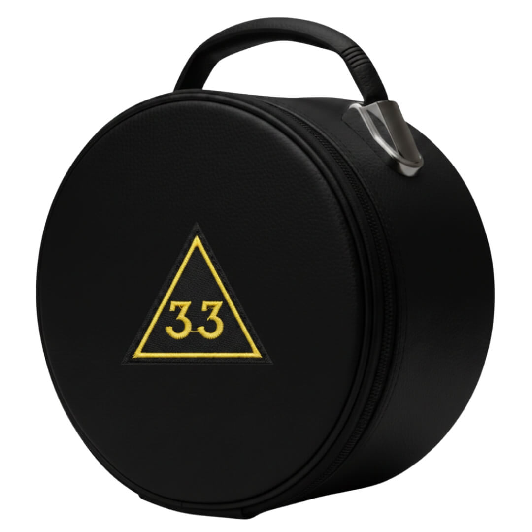 33rd Degree Scottish Rite Crown Cap Case