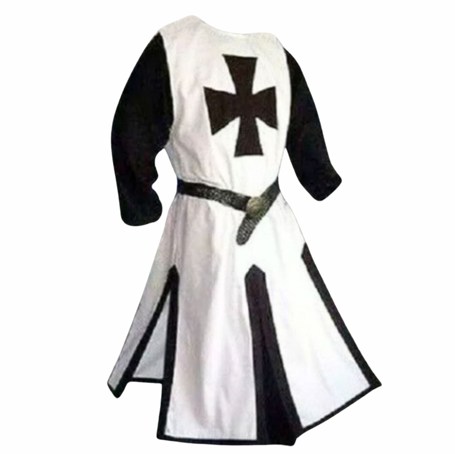 Knights Templar Costume Cloak & Medieval Surcoat Tunic for Men