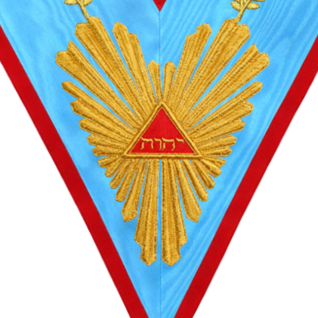 Worshipful Master Memphis Misraim French Regulation Officer Collar 