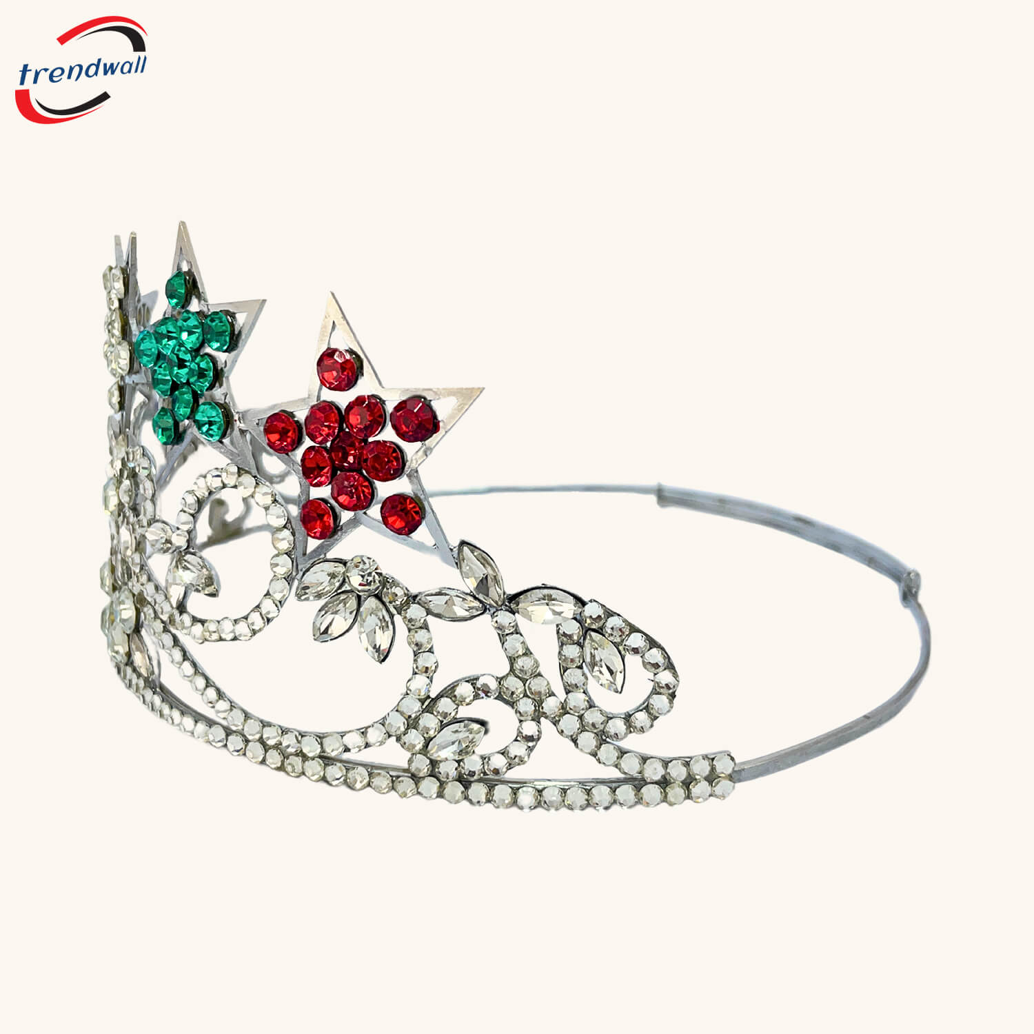 Masonic Freemason Crown Silver Tone Adjustable Fitting