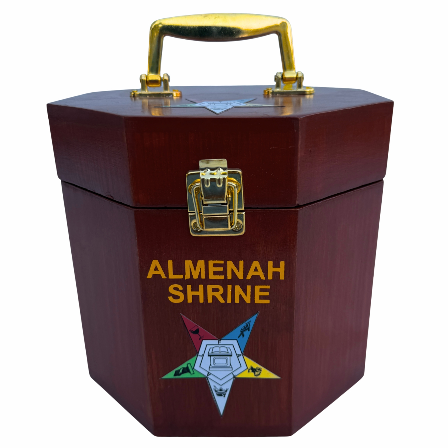 OES Custom Wooden Fez Case in Rose Wood Color