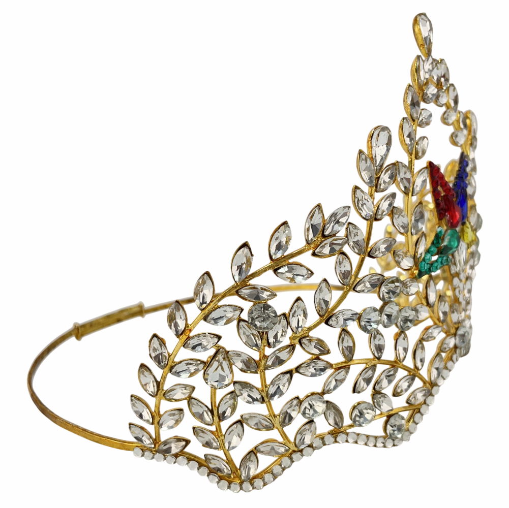 OES Grand Worthy Matron Gold-Tone Crown