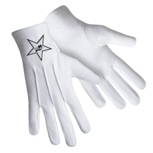 Ladies Knight Knights Templar Commandery Gloves