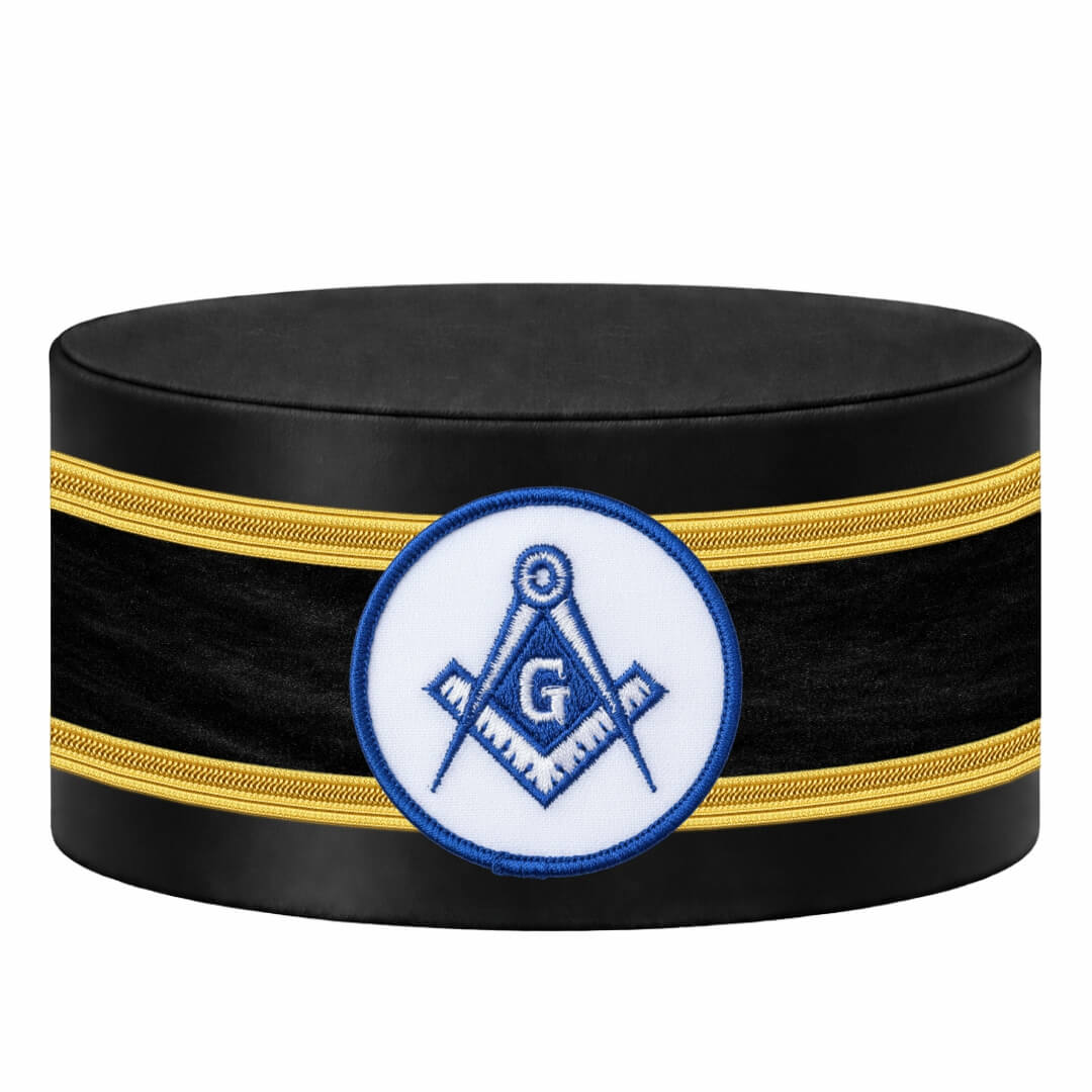 Master Mason Blue Lodge Crown Cap