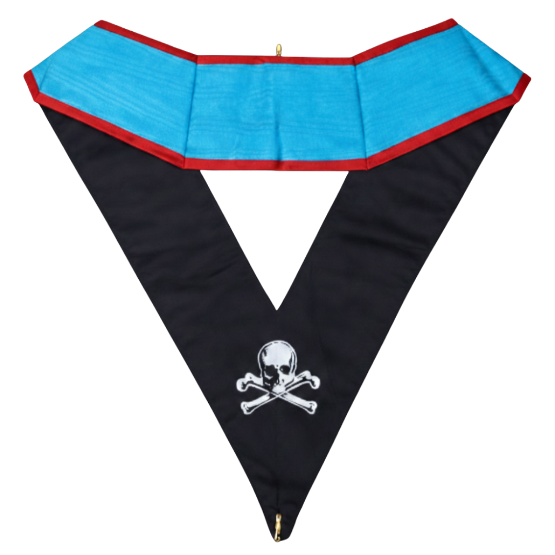 Worshipful Master Memphis Misraim French Regulation Officer Collar 