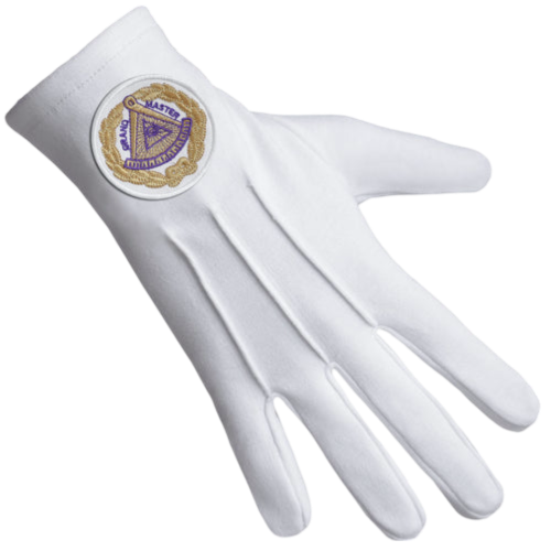 Grand Master Blue Lodge Gloves