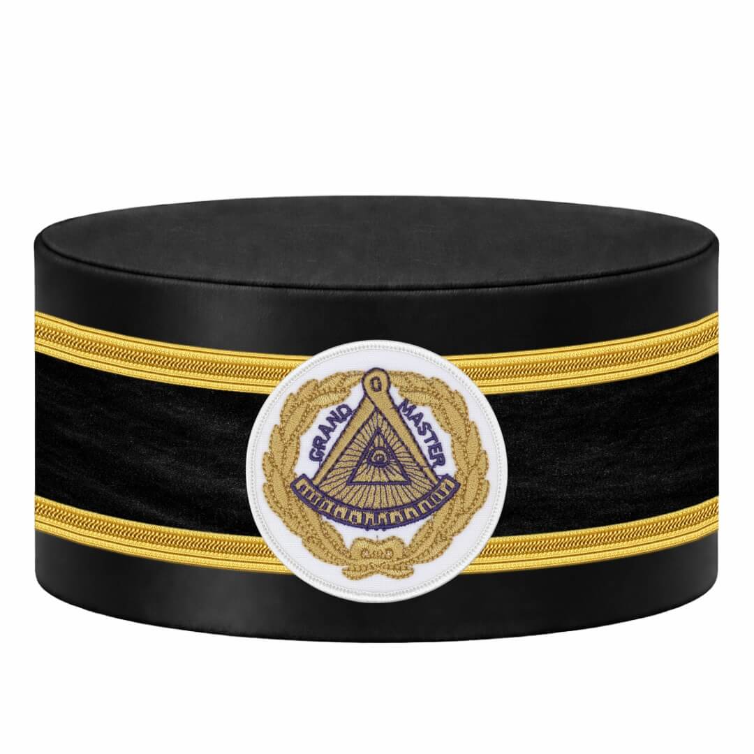 Grand Master Blue Lodge Crown Cap