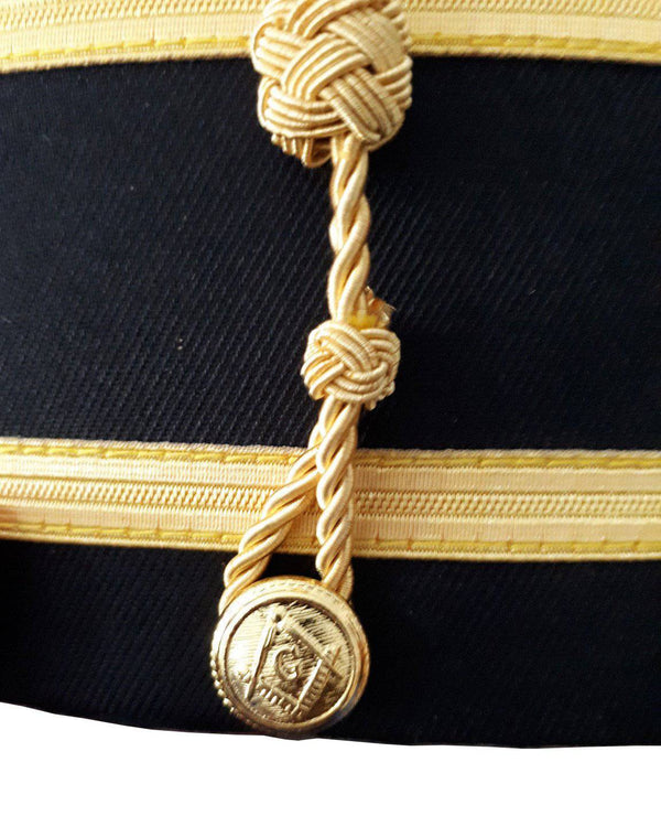 Past Commander Knights Templar Commandery Crown Cap