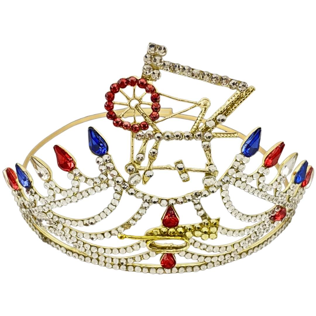 Masonic Freemason Worthy Matron HOJ Crown