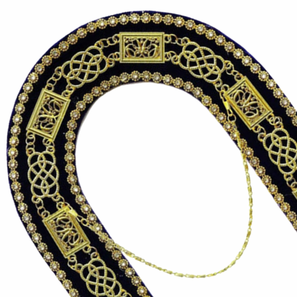 Grand Officers Blue Lodge Chain Collar