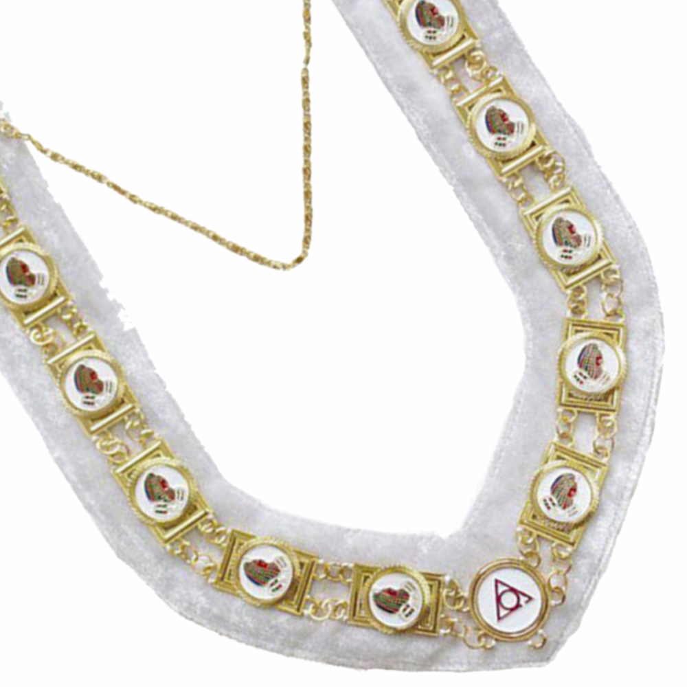LOCOP PHA Chain Collar with Wreath Emblem