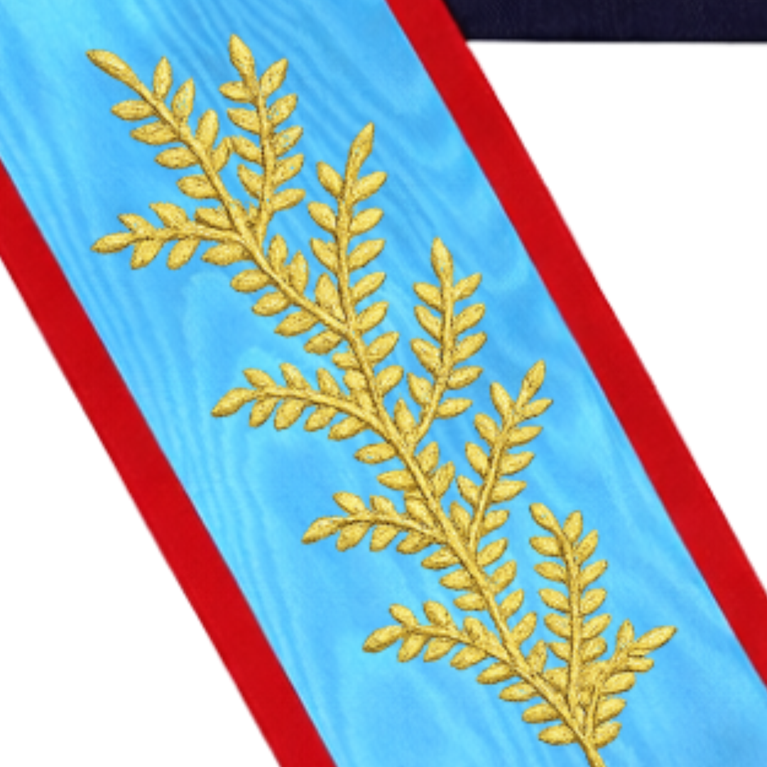 Worshipful Master Memphis Misraim French Regulation Officer Collar 