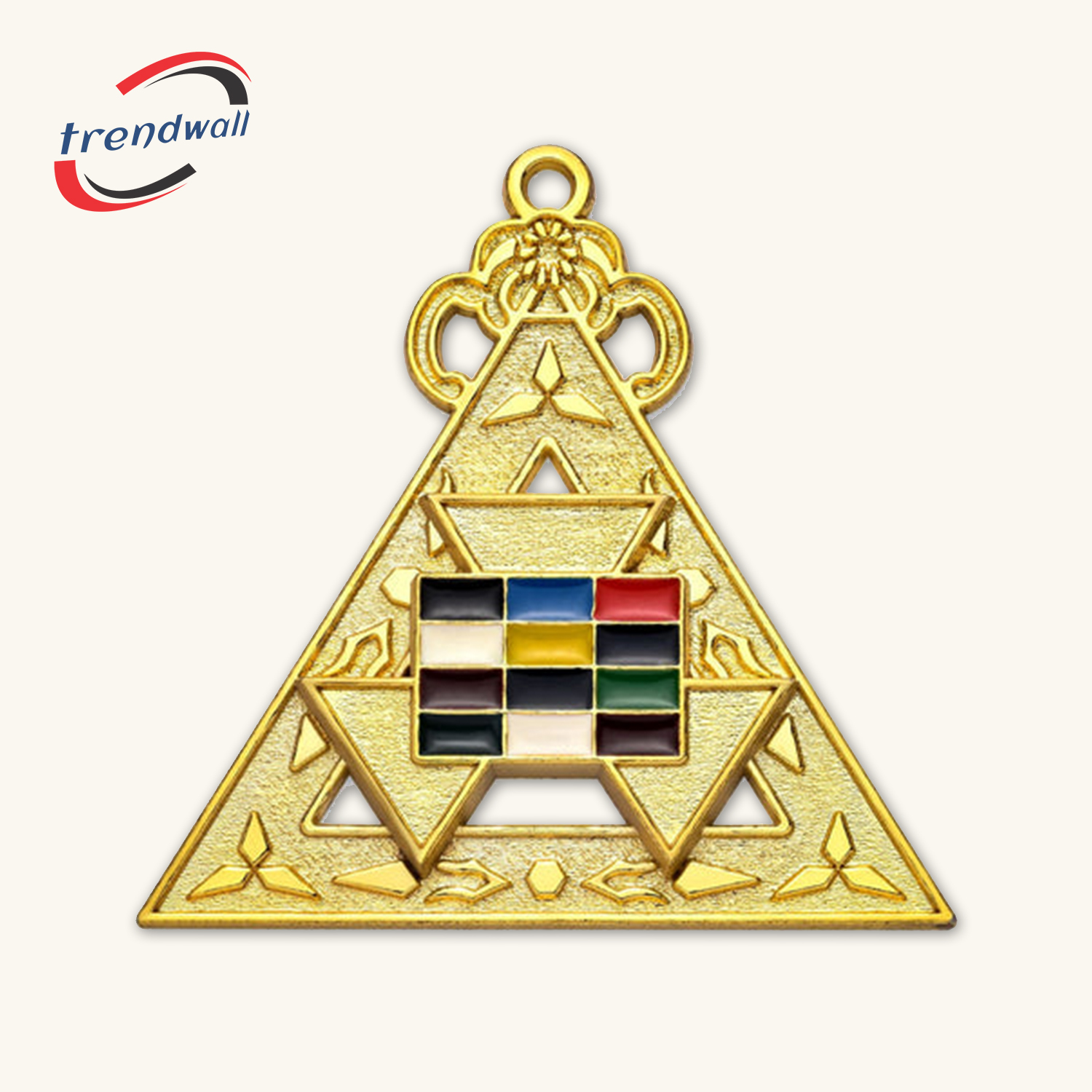 Past High Priest Royal Arch Collar Jewel - Gold Plated