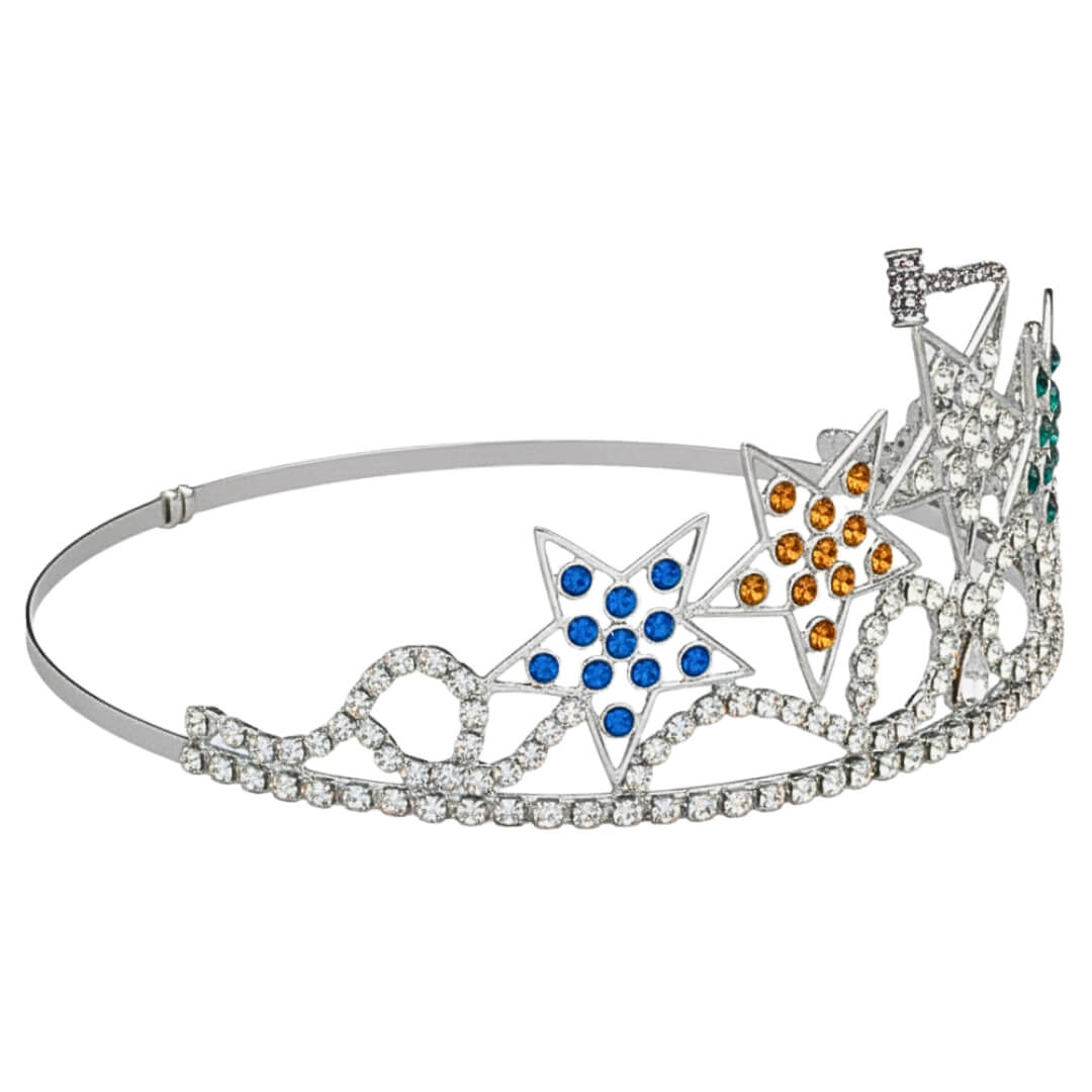 Past Matron OES 5 Star Crown With Gavel
