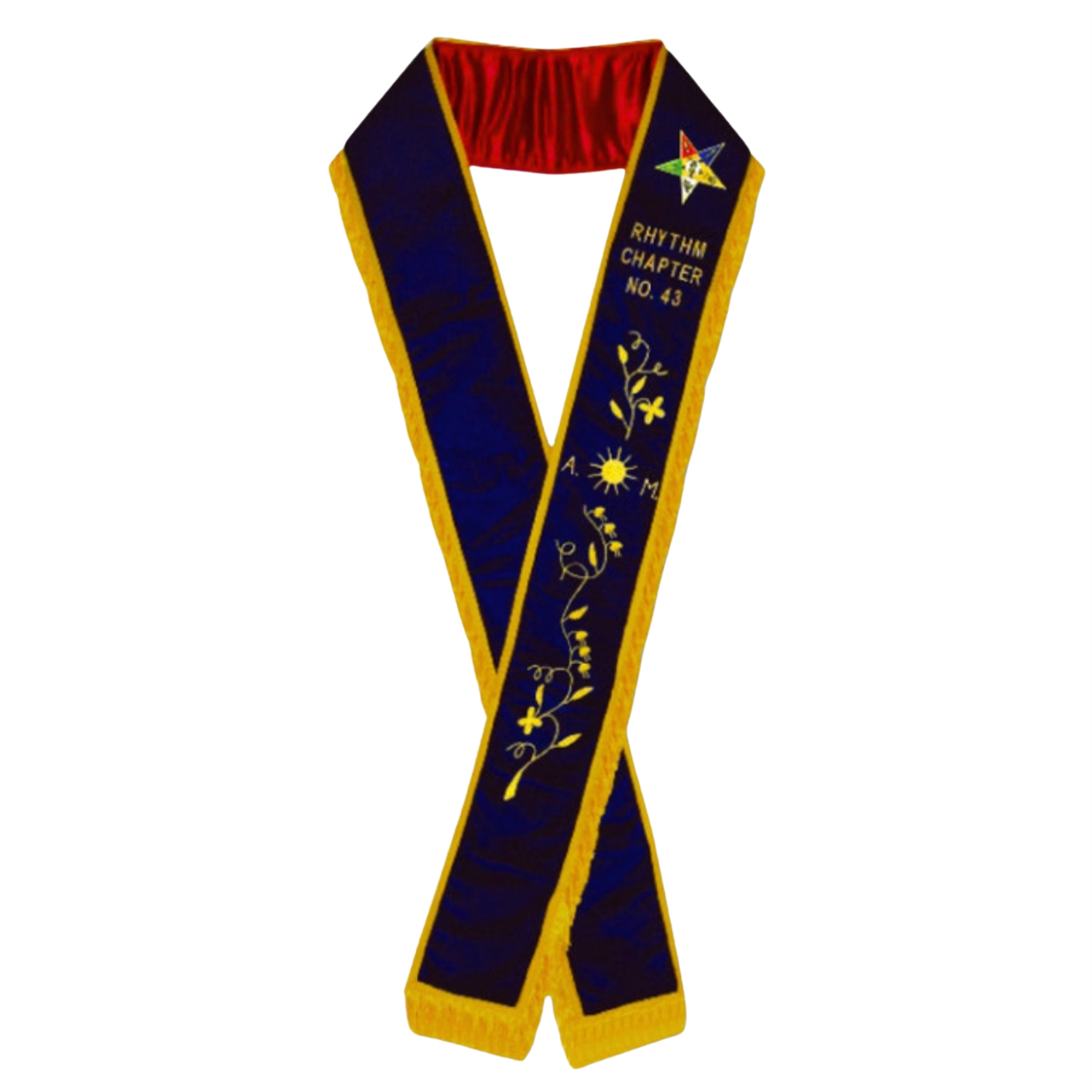 Associate Matron OES Sash 