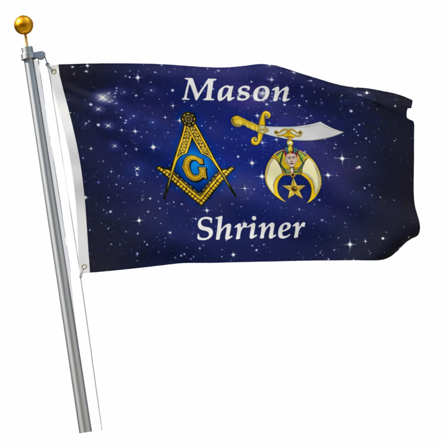 Masonic Shriner Flag