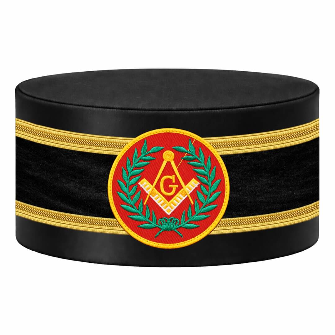 Master Mason Blue Lodge Crown Cap