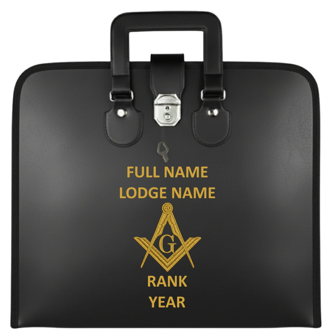 Master Mason Blue Lodge Apron Case