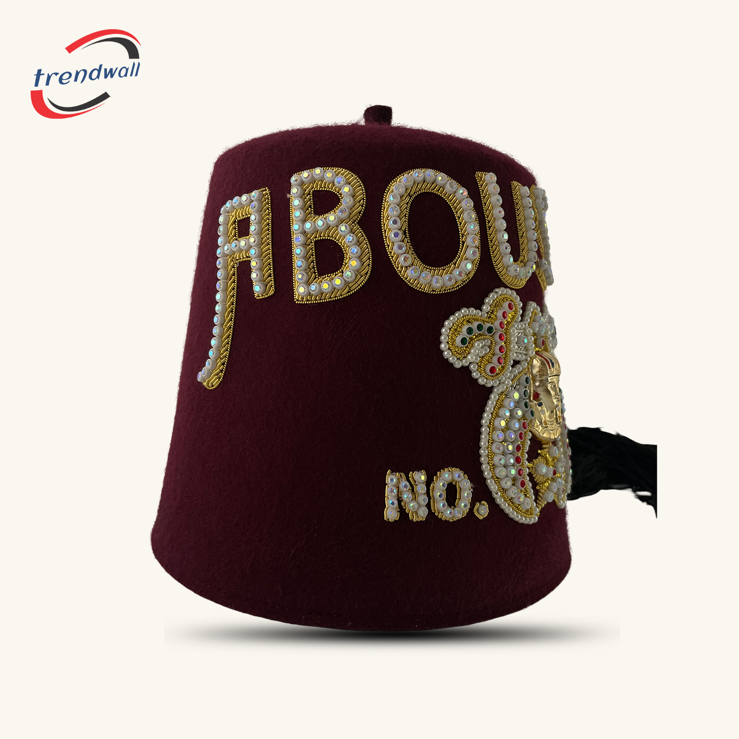 Masonic Shriners AbouSaad Custom Temple Fez
