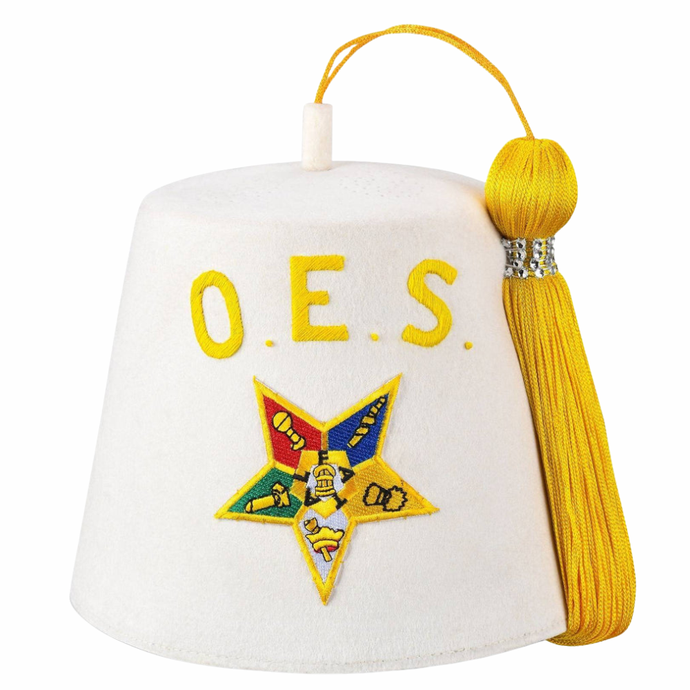 OES White Fez
