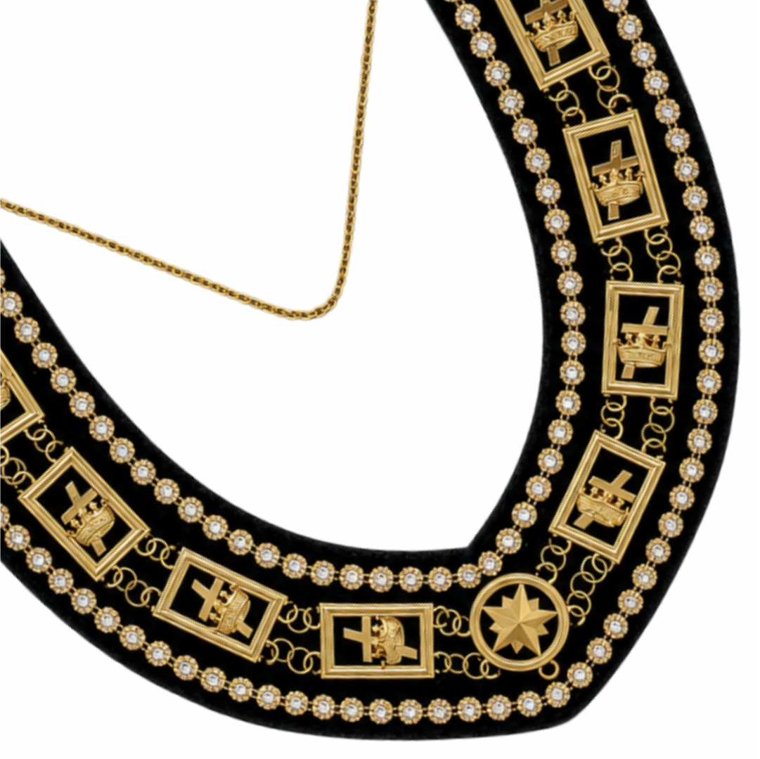 Knights Templar Commandery Chain Collar