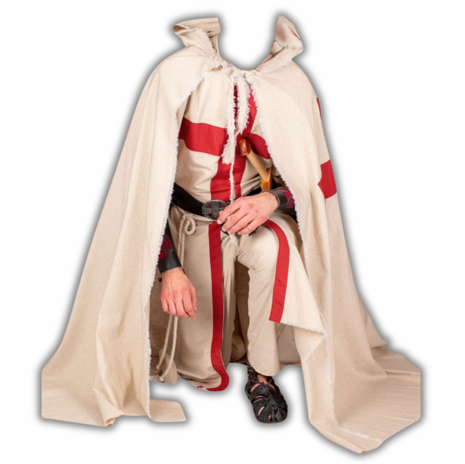 Medieval Knight Templar Crusader Costume
