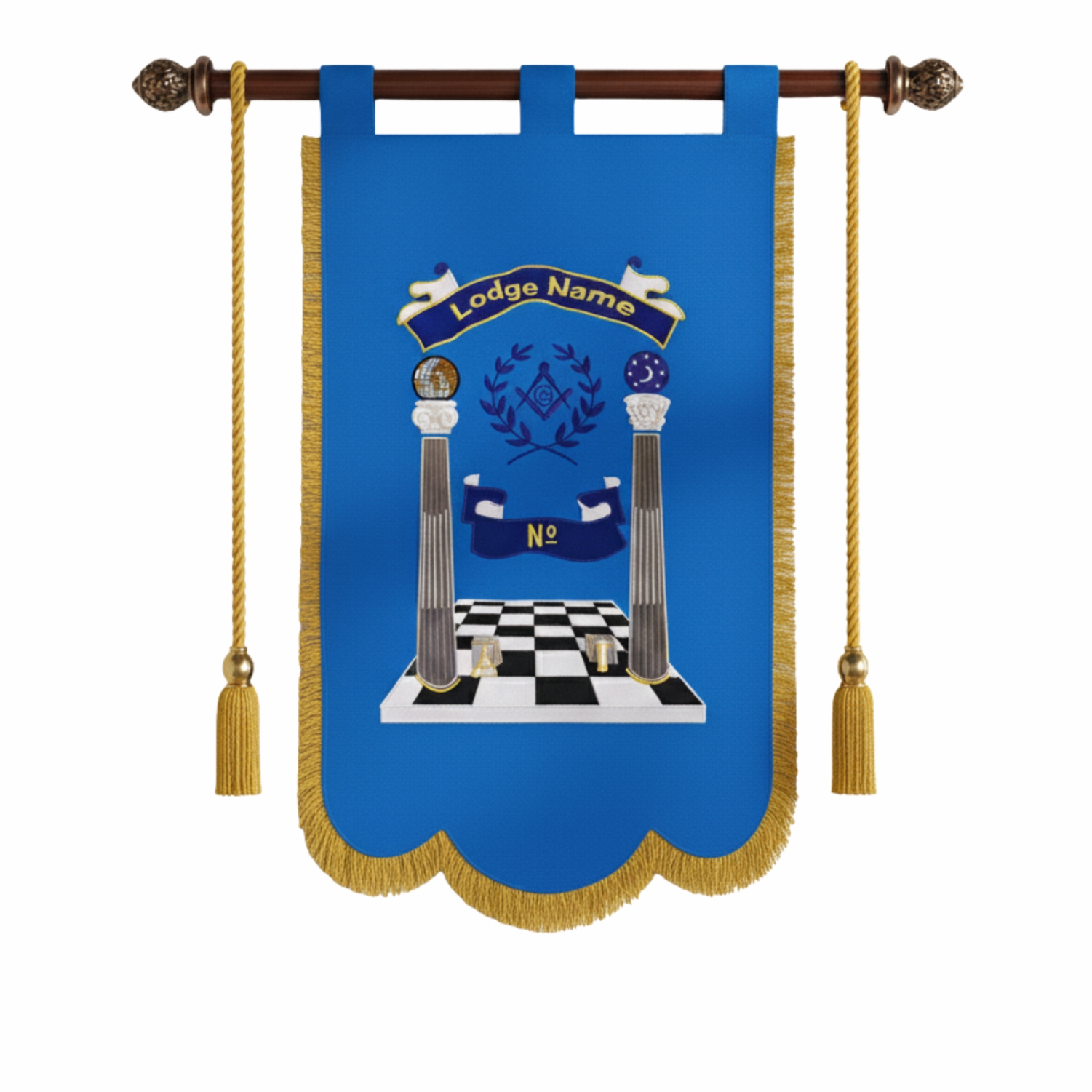Master Mason Blue Lodge Banner