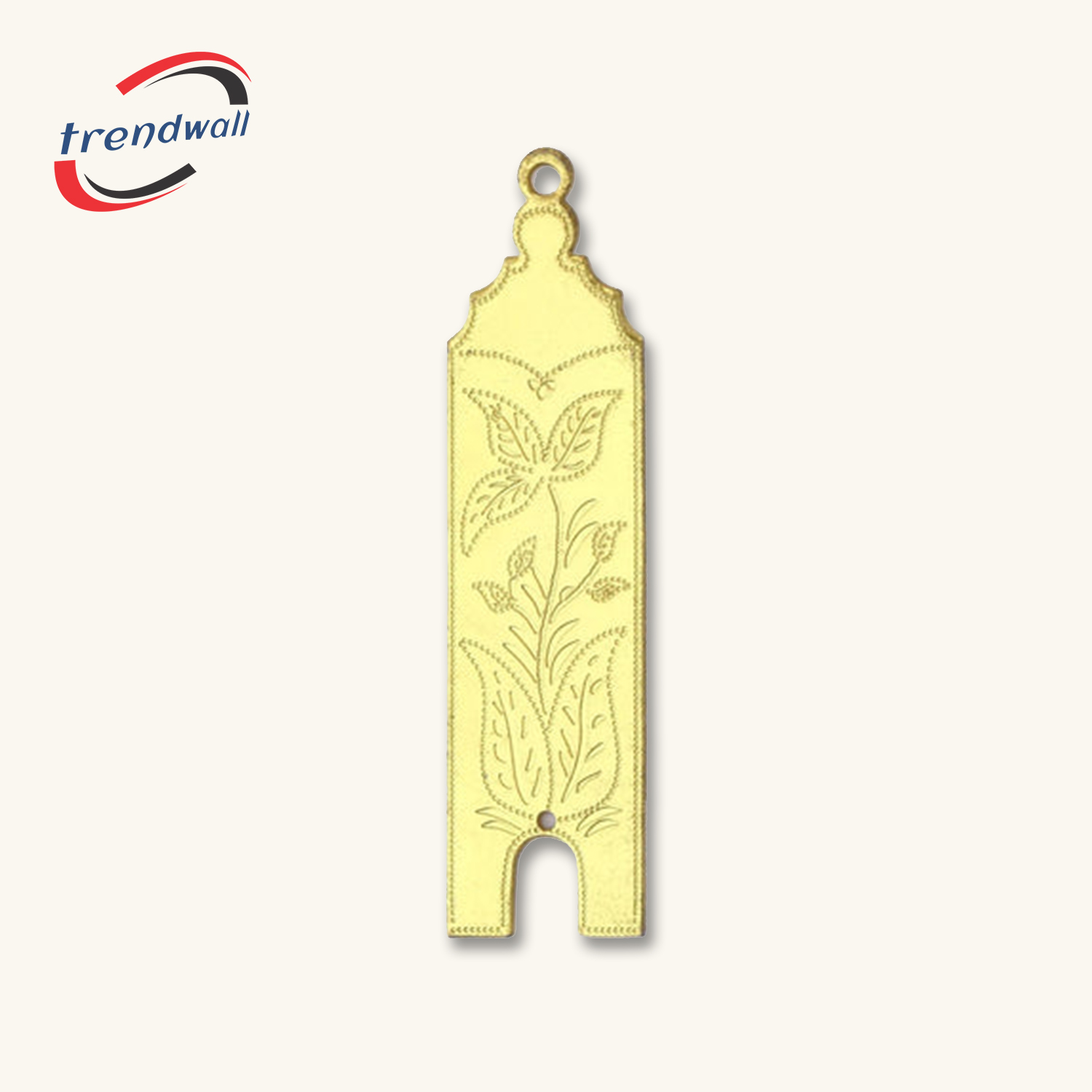 Junior Warden Blue Lodge Officer Collar Jewel - Gold Coated