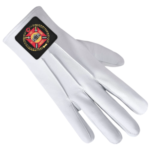 Knights Templar Commandery Gloves