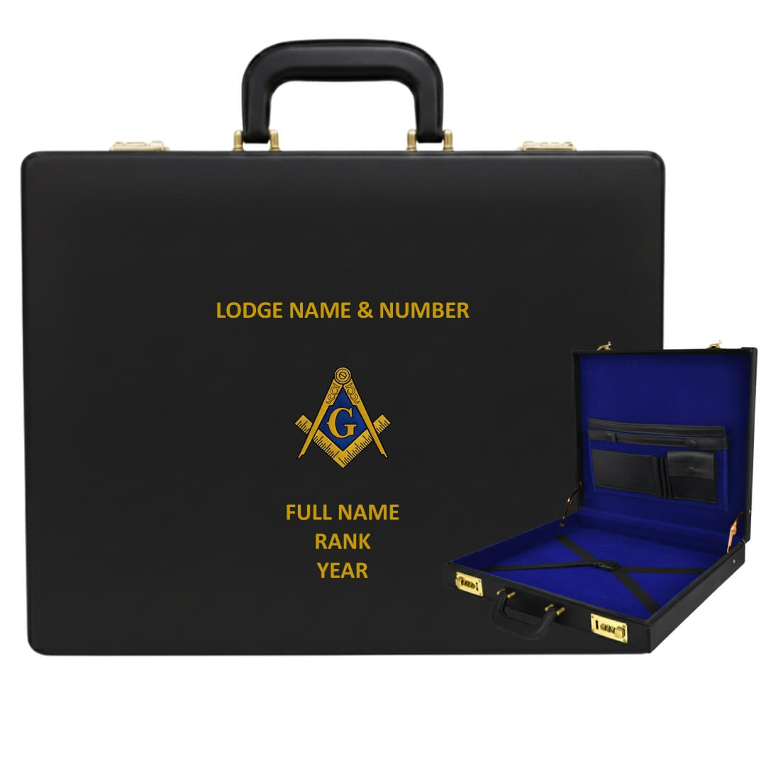 Master Mason Blue Lodge Apron Case