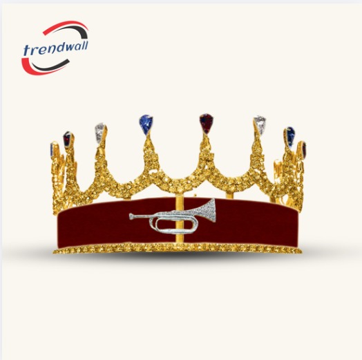 HOJ Crown with Red Velvet