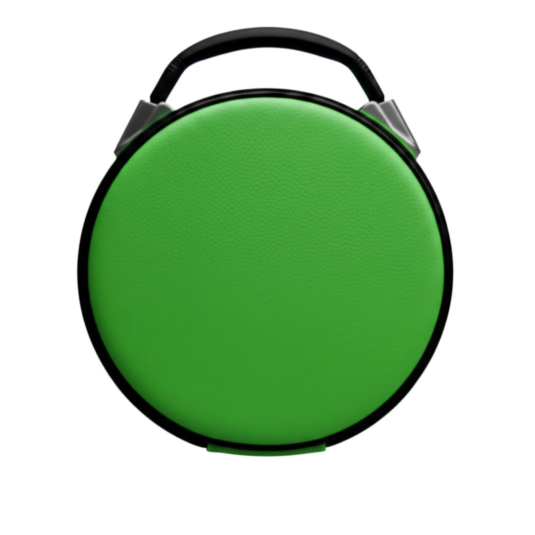 Masonic Crown Cap Case Green Color