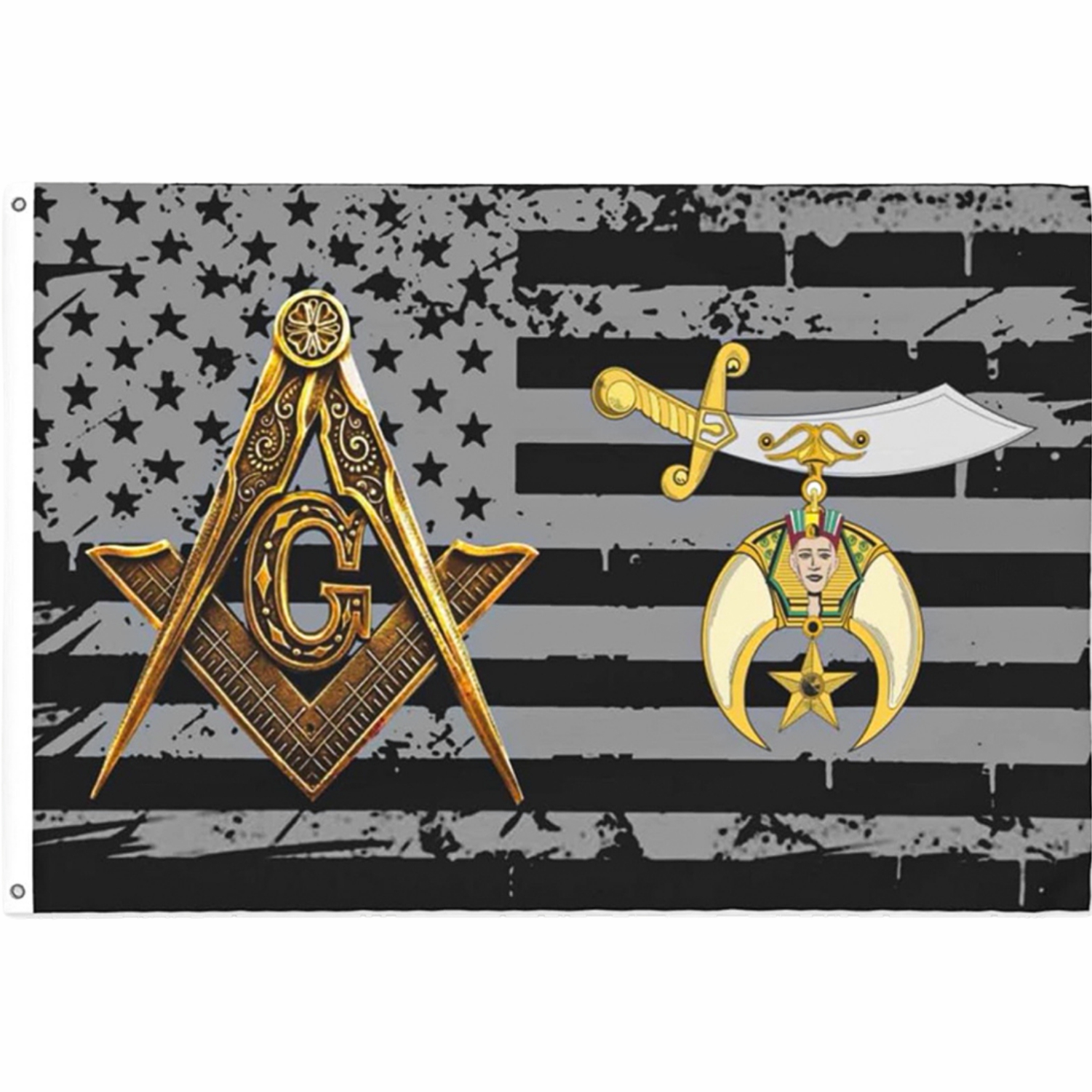 Masonic Shriner Flag