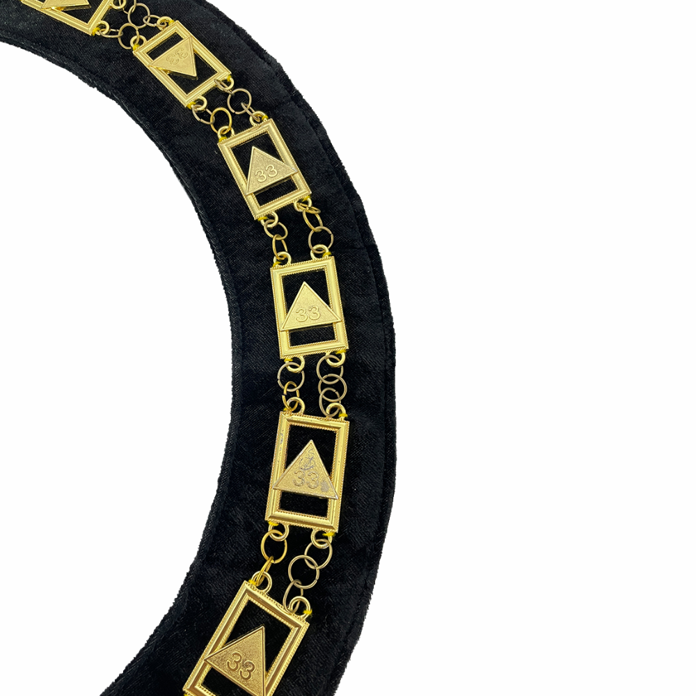 33rd Degree Scottish Rite Chain Collar