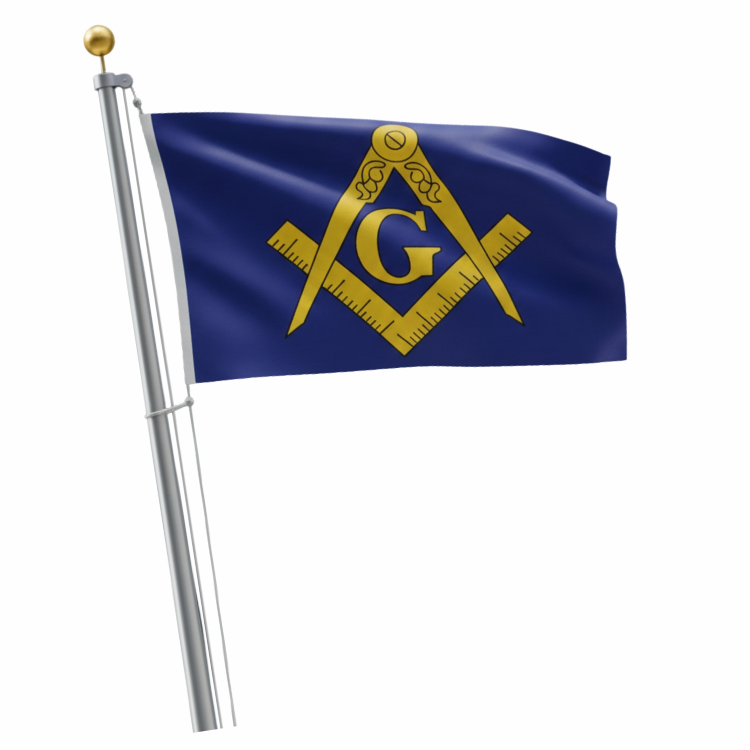 Master Mason Blue Lodge Flag 