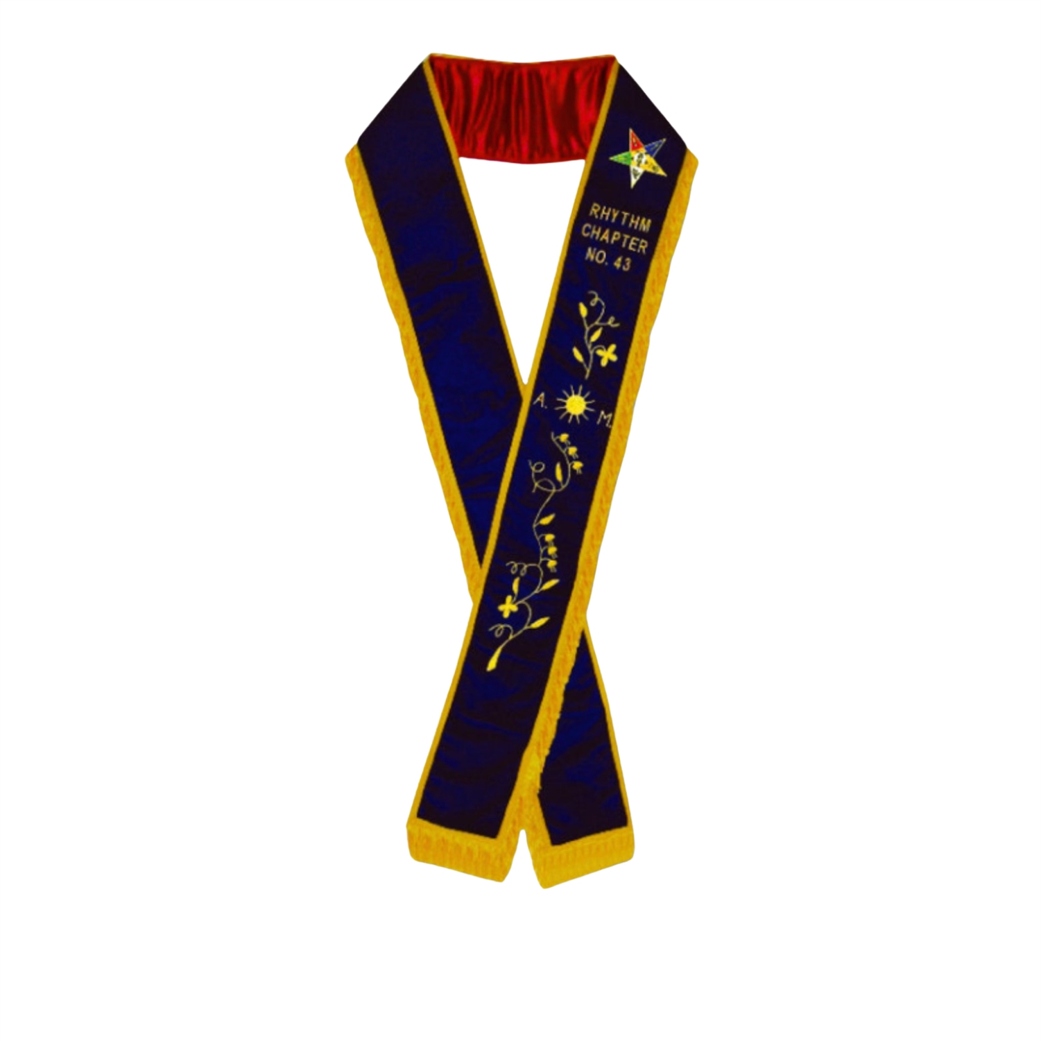 Associate Matron OES Sash 