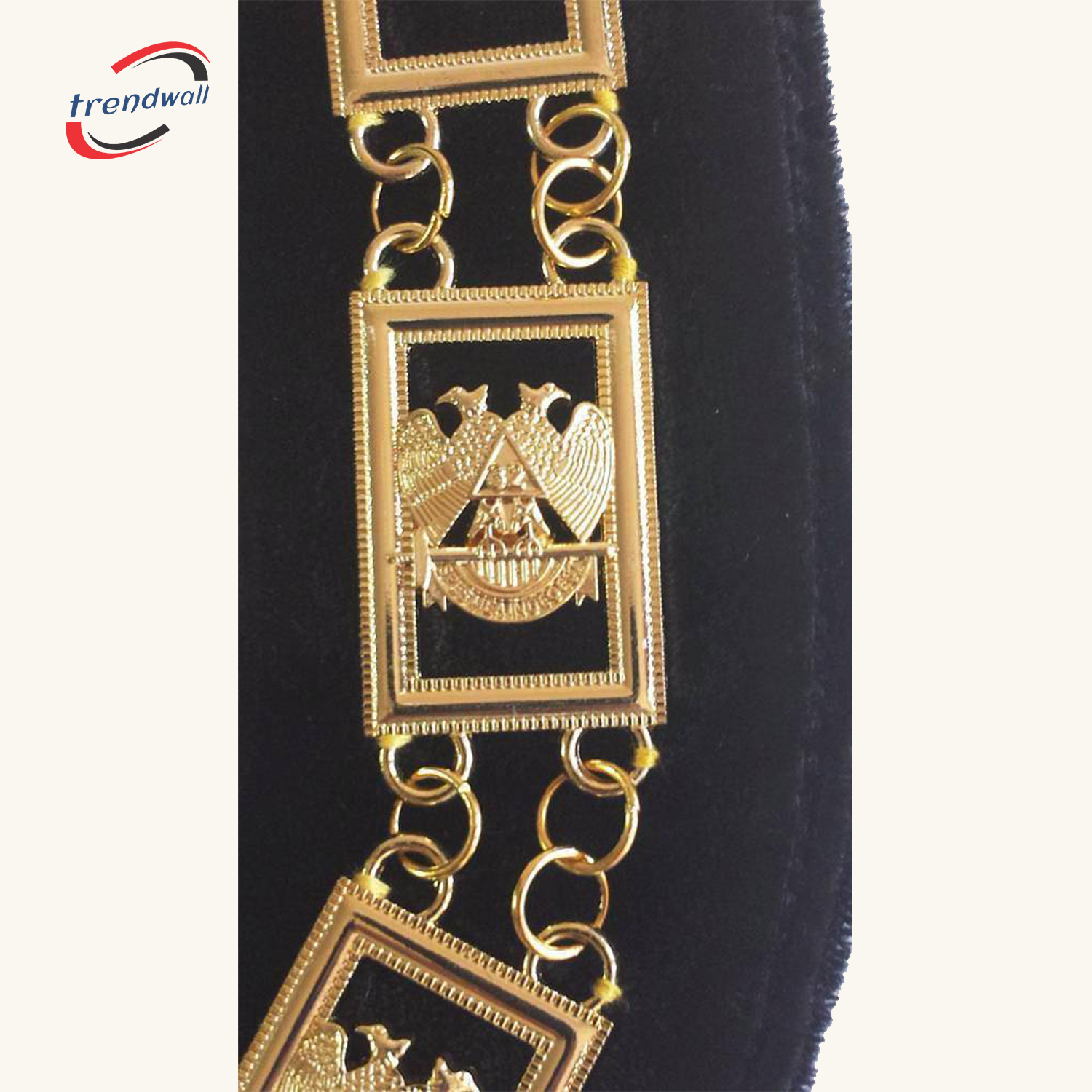 32ND DEGREE DOWN WING SCOTTISH RITE CHAIN COLLAR
