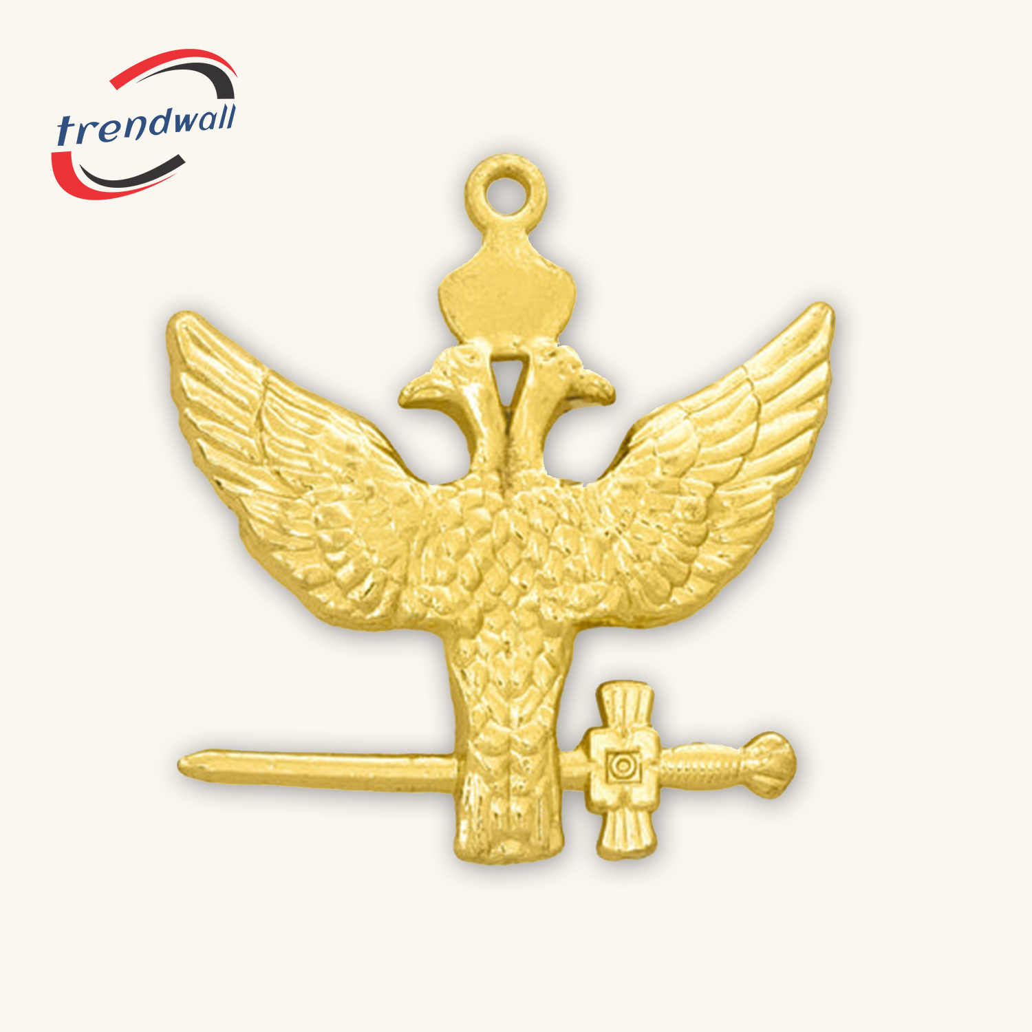 33rd Degree Rose Croix Scottish Rite Collarette Jewel Wings Up 