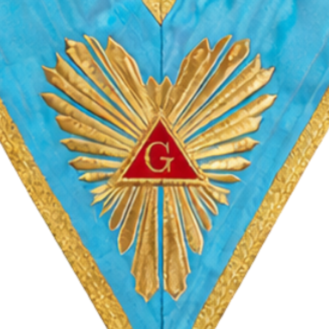 Past Worshipful Master Memphis Misraim French Regulation Collar