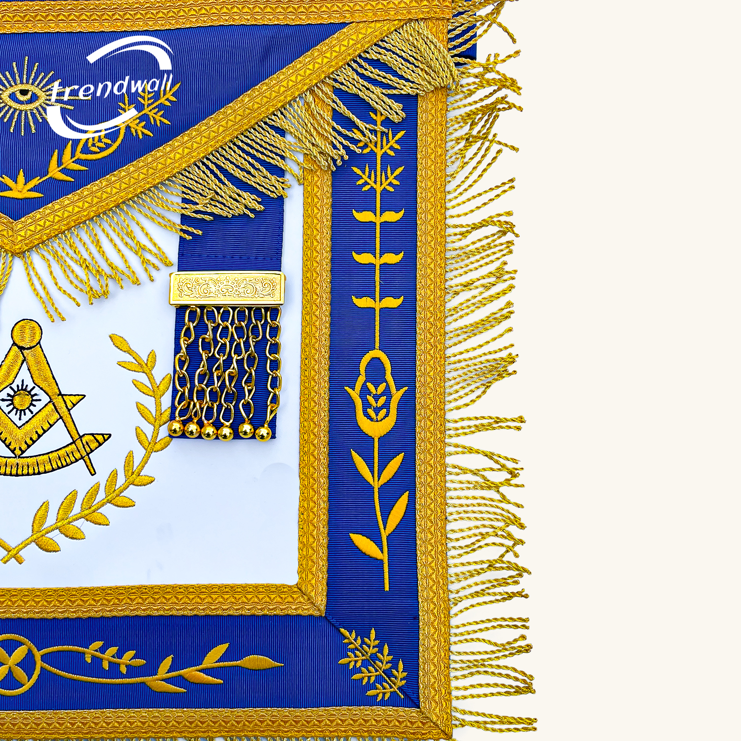 Masonic Blue Lodge Past Master Apron